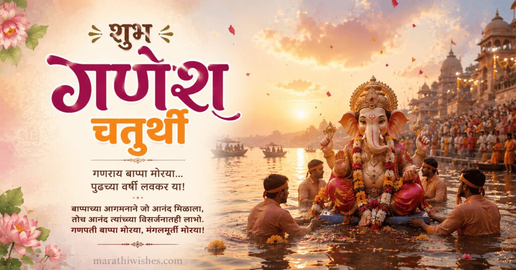 Ganesh Chaturthi Wishes in Marathi for Husband