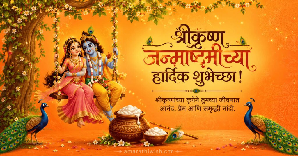 Gokulashtami Wishes in Marathi
