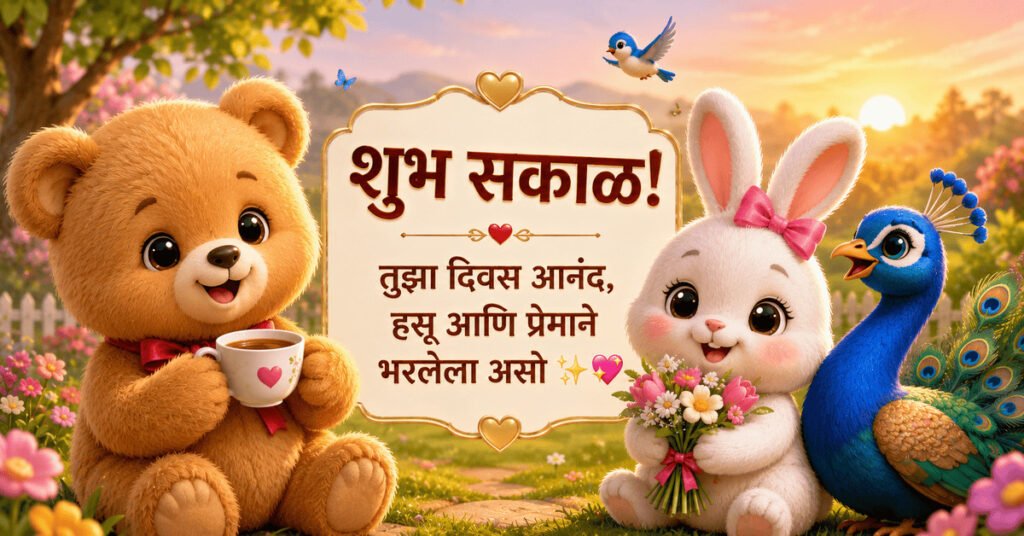 Good Morning Wishes in Marathi Text