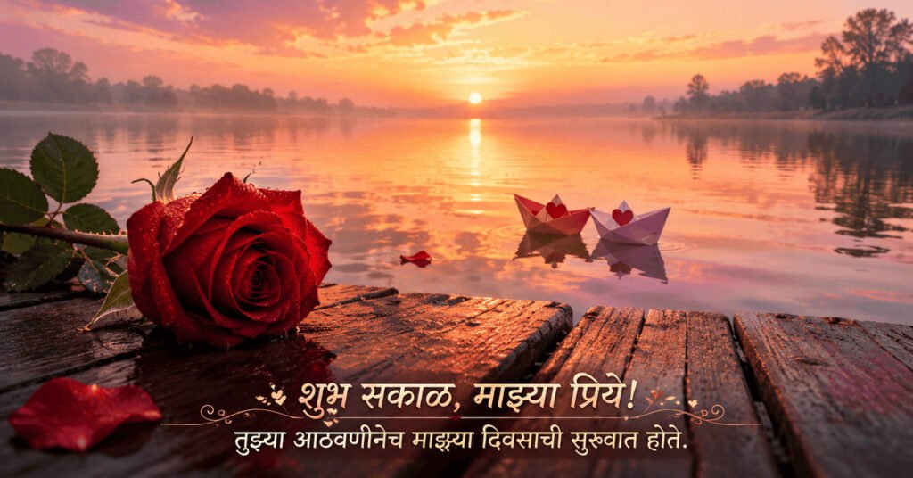 Good Morning Wishes in Marathi for Love
