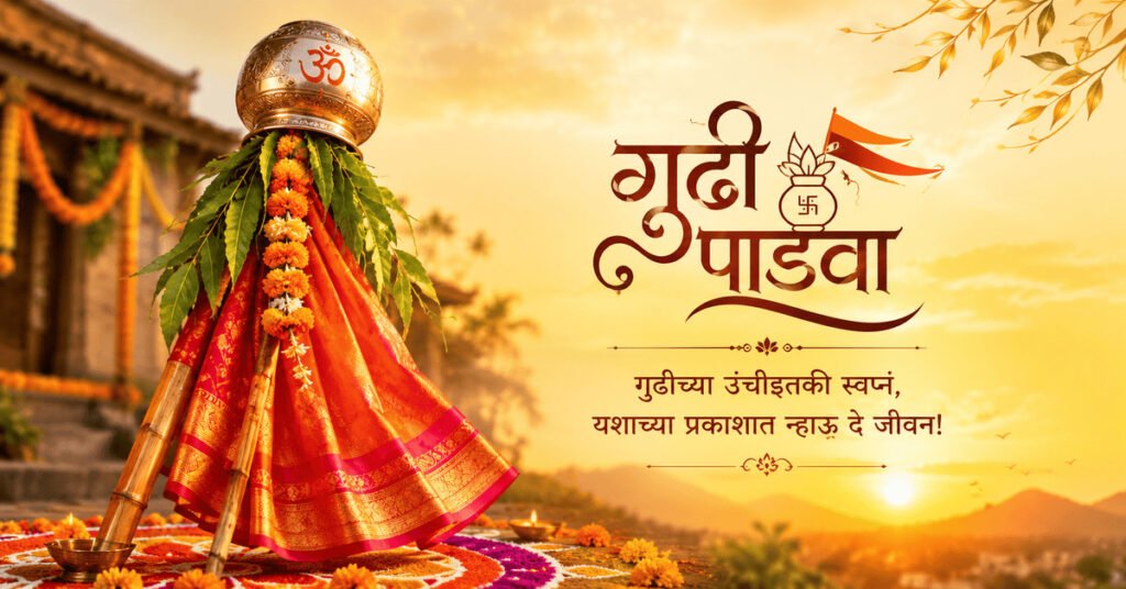 Gudi Padwa Wishes in Marathi WhatsApp