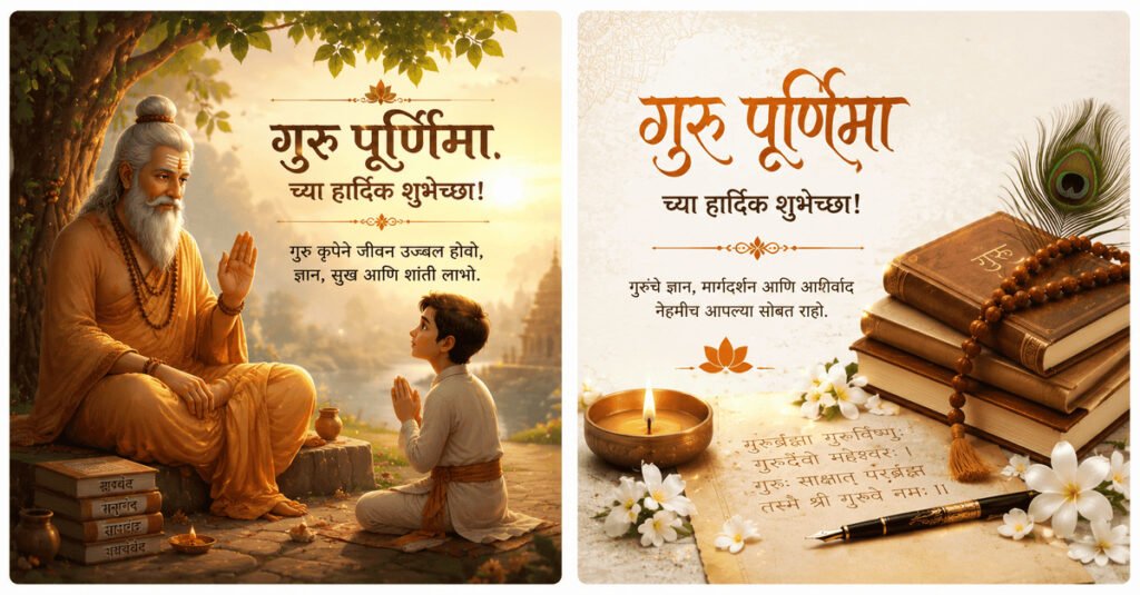 Guru Purnima Wishes in Marathi Copy Paste