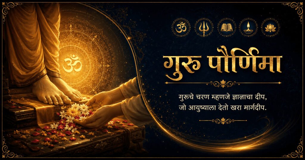Guru Purnima Wishes in Marathi for Teachers