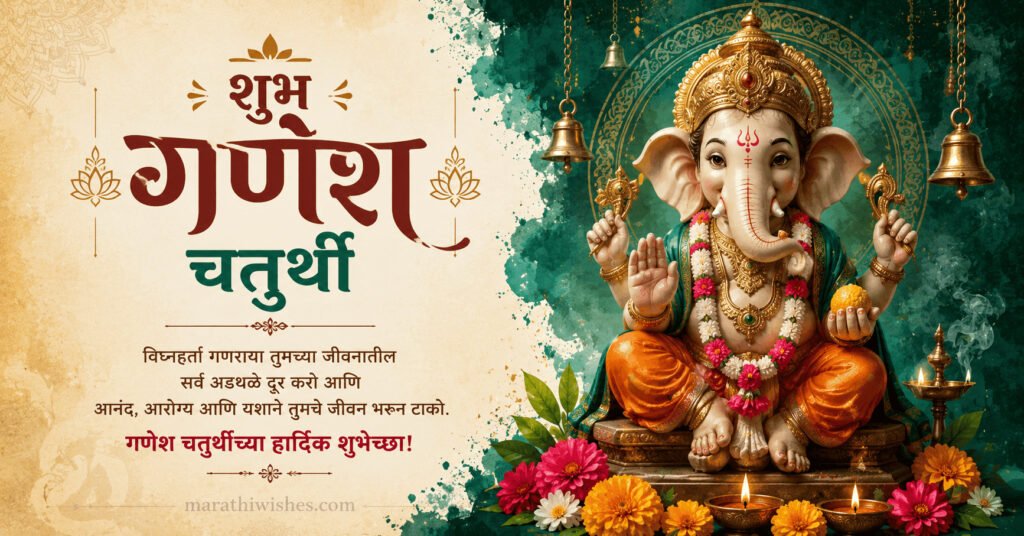 Happy Ganesh Chaturthi Wishes in Marathi