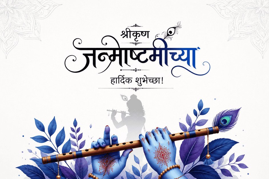Janmashtami WhatsApp Status in Marathi