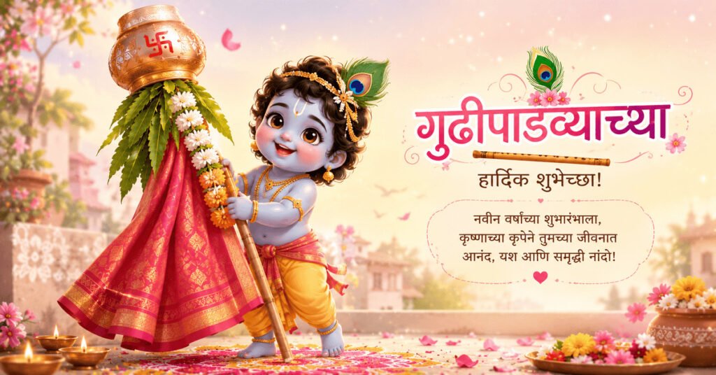 Padwa Chya Wishes in Marathi