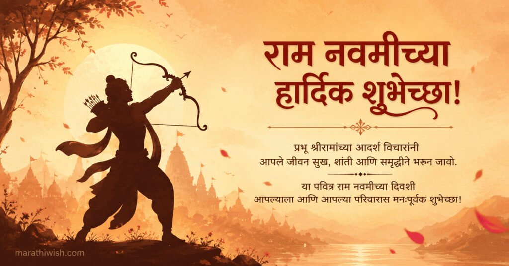 Ram Navami Wishes in Marathi ShortRam Navami Wishes in Marathi Short