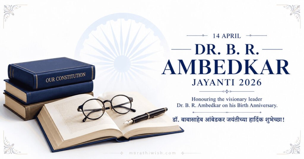 Vishwaratna Ambedkar Jayanti Wishes in Marathi
