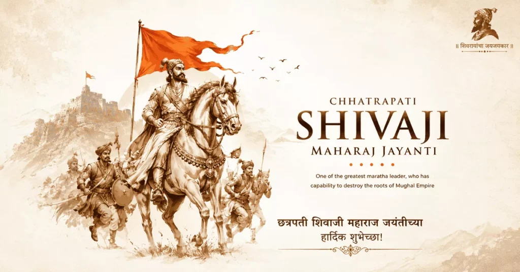 Chhatrapati Shivaji Maharaj Jayanti Wishes in Marathi