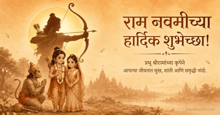 Ram Navami Wishes in Marathi