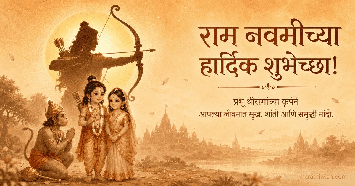 Ram Navami Wishes in Marathi