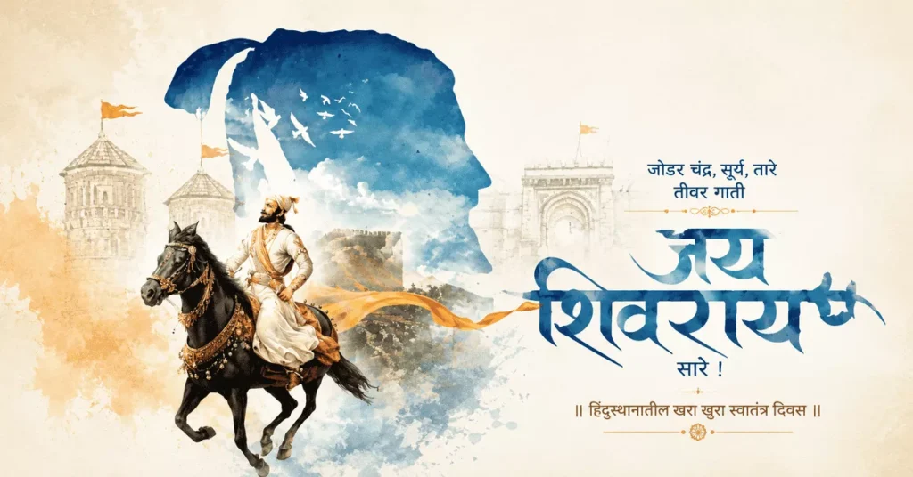 Shiv Jayanti Wishes in Marathi Caption