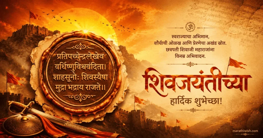 Shiv Jayanti Wishes in Marathi Images