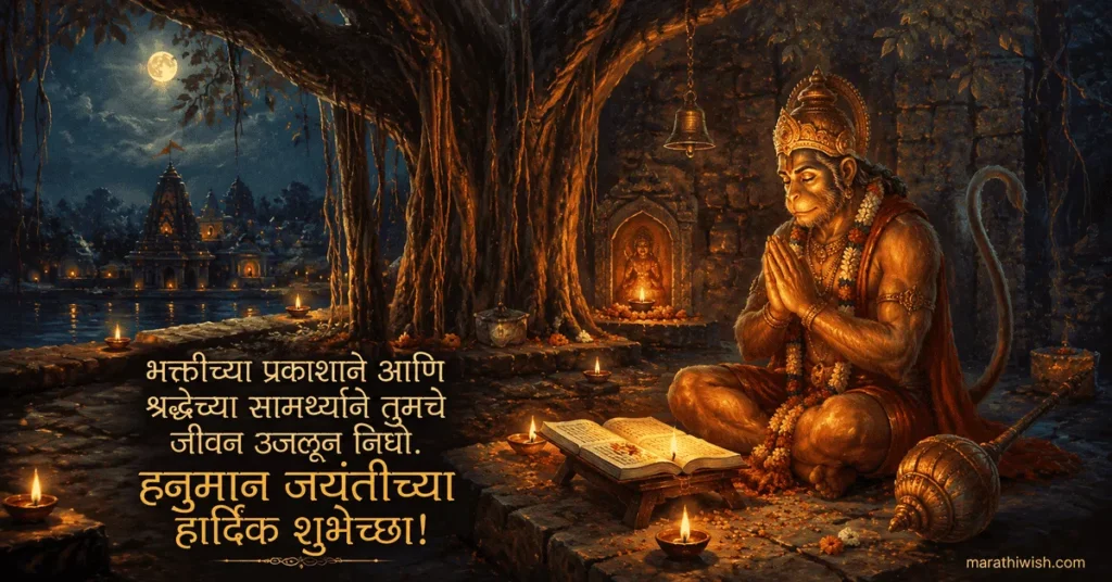 Shree Hanuman Jayanti Wishes in Marathi