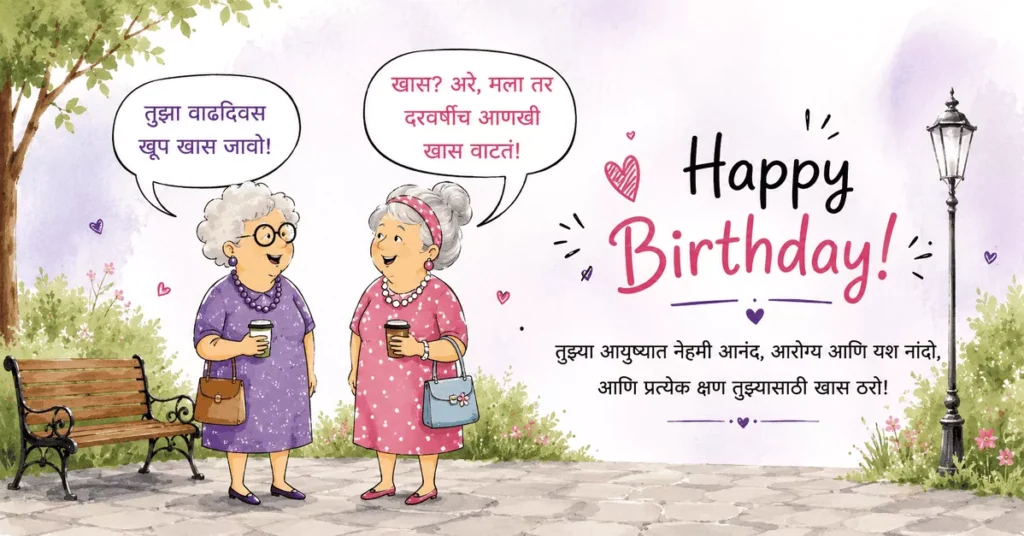 50th Birthday Wishes in Marathi for Friend