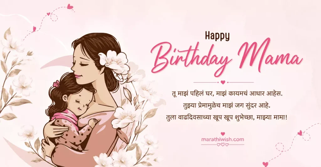 Aai Birthday Wishes in Marathi Poem