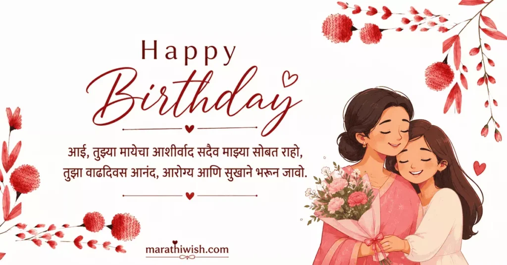 Aai Status Heart Touching Birthday Wishes for Mother in Marathi