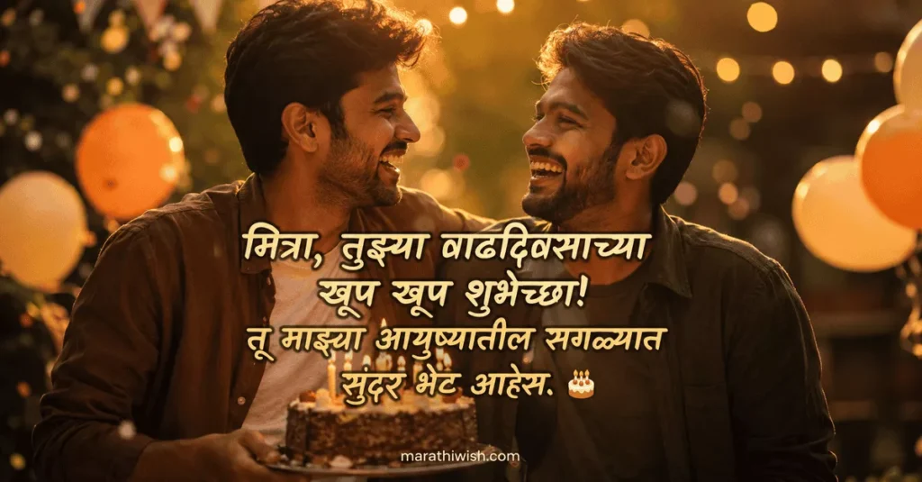 Best Friend Birthday Wishes in Marathi for Boy
