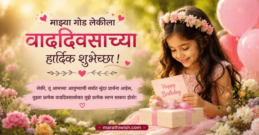 Birthday Wishes My Daughter in Marathi