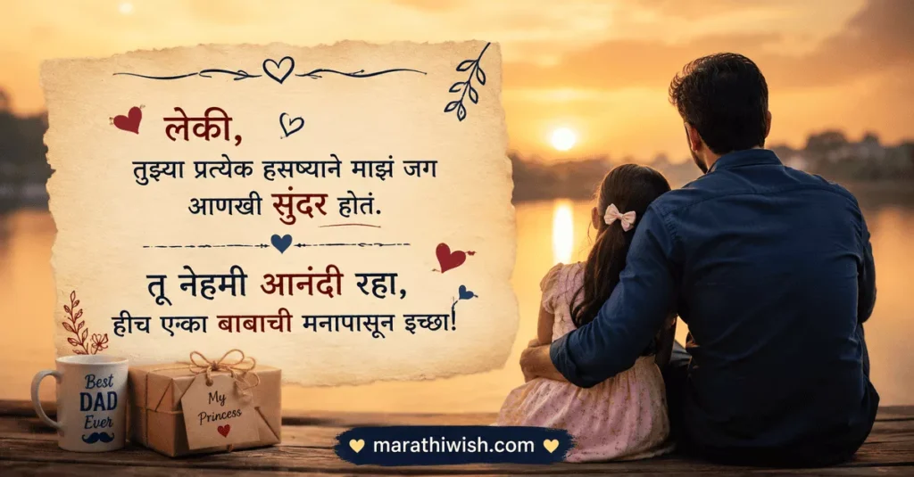 Short Birthday Wishes for Daughter in Marathi