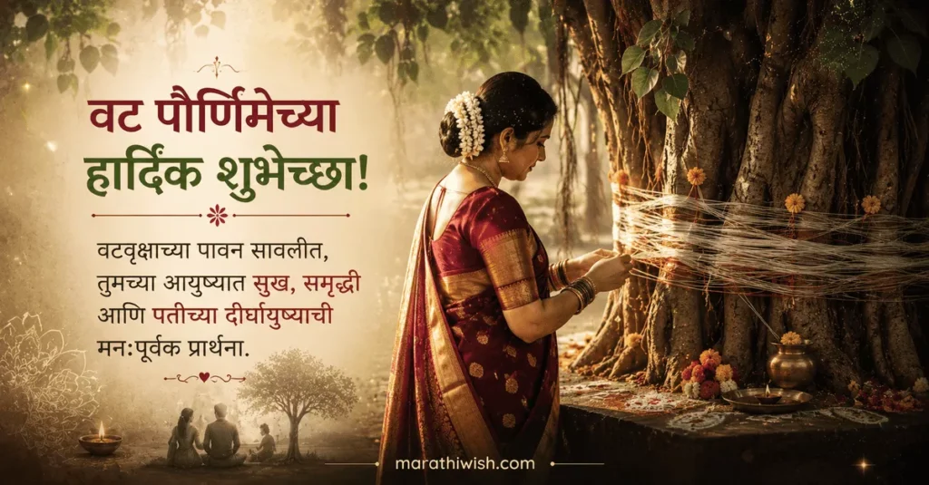 Vat Purnima Shubhechha in Marathi